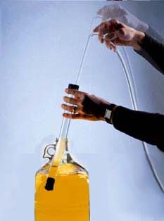 (image for) Mini Auto Siphon (14'' for 3/8'' tubing)