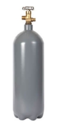 (image for) Filled Steel 10 lb Recertified CO2 Cylinder (cannot be shipped.)