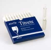 (image for) So2 Test Kit. Box of 10 tirrets.(Requires Titrettor )