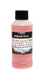 (image for) Natural Acai Flavoring Extract 4 OZ