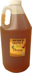 (image for) Webbs Central Florida Pure & Unfiltered Gallberry Honey 6 lb