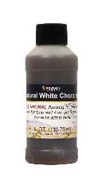 (image for) Natural White Chocolate Flavoring Extract 4 OZ